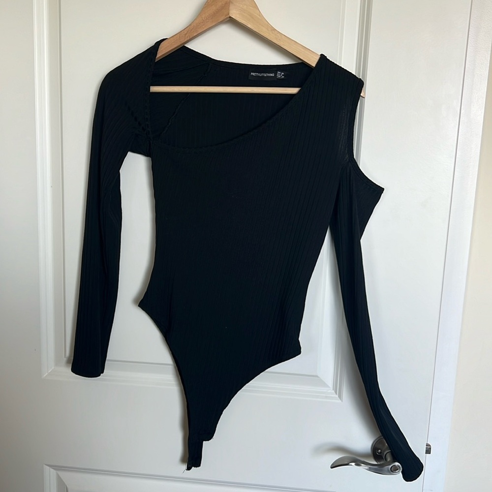 Pretty little thing black bodysuit